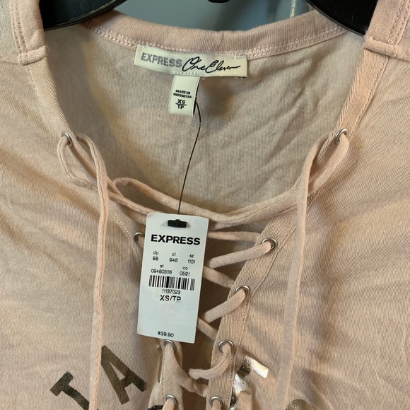 NWT Express Graphic Tee with tacos and tequila - Picture 2 of 2